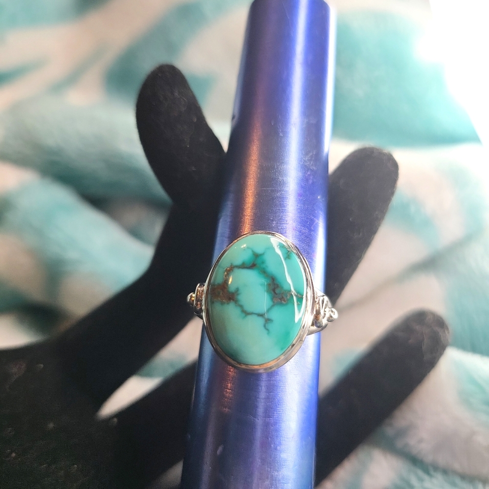 Sterling silver turquoise ring